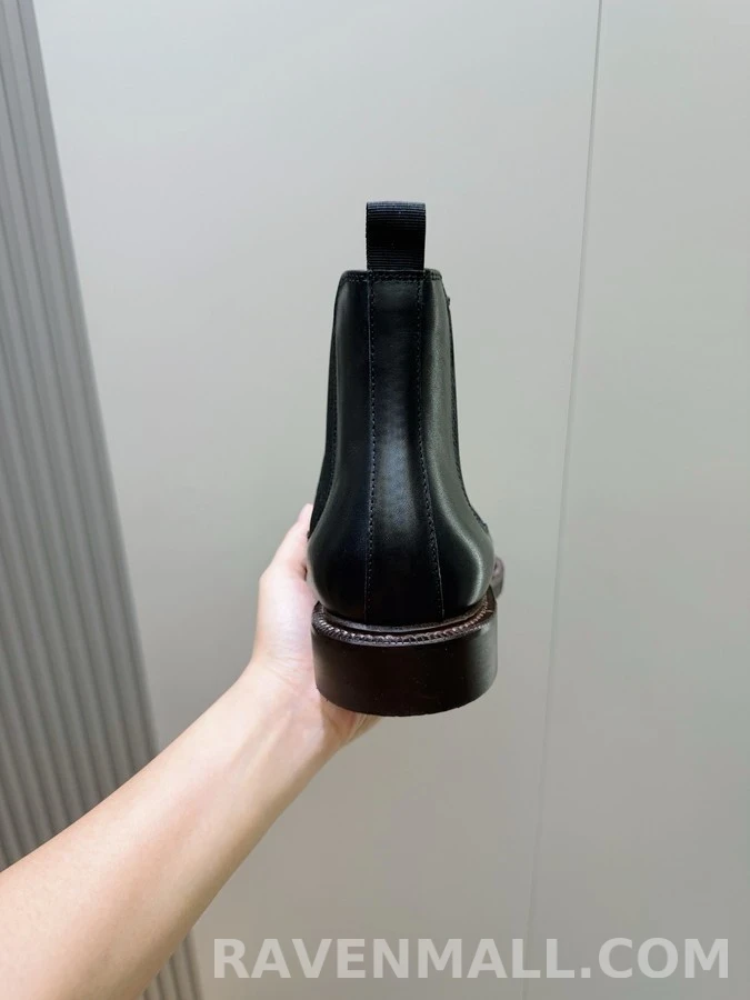 브루넬로 쿠치넬리 브루넬로 쿠치넬리 가죽 첼시 부츠 상세 이미지