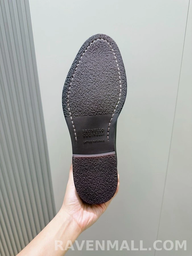 브루넬로 쿠치넬리 브루넬로 쿠치넬리 레더 첼시 부츠 상세 이미지