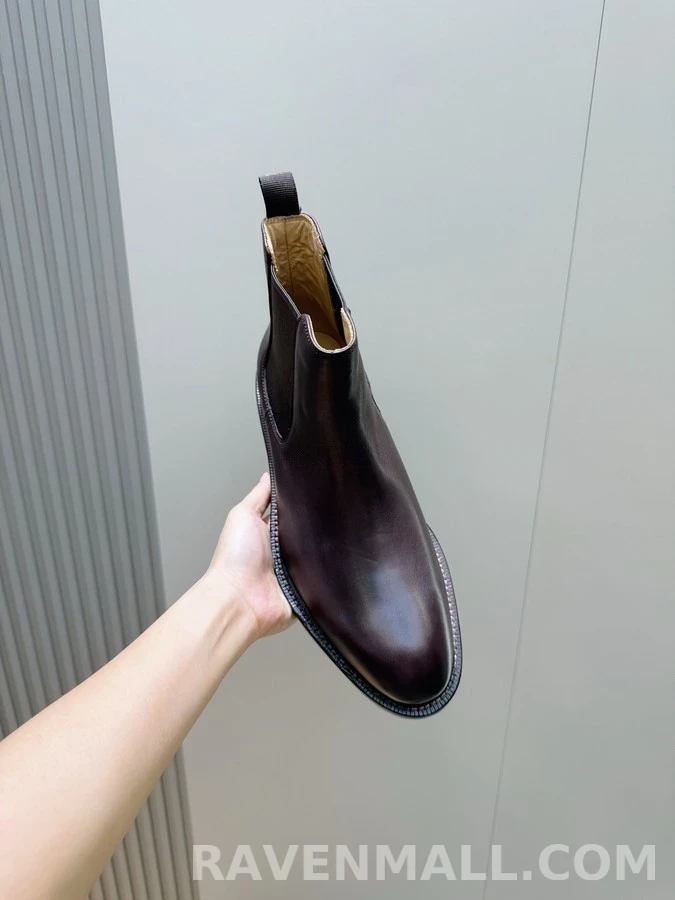 브루넬로 쿠치넬리 브루넬로 쿠치넬리 레더 첼시 부츠 상세 이미지