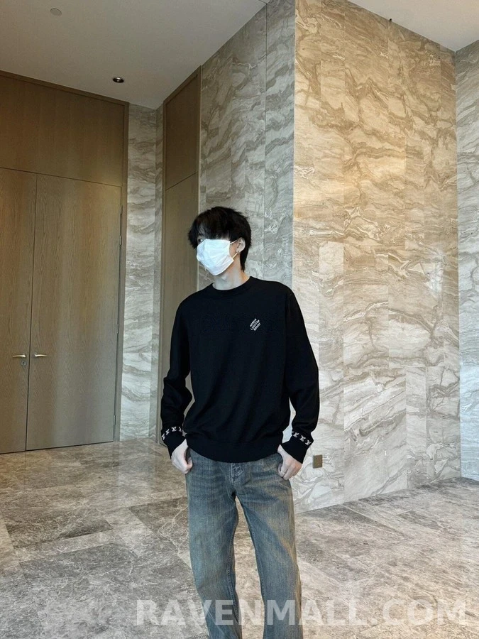 루이비통 루이비통 레터링 모노그램 긴팔 티셔츠 상세 이미지