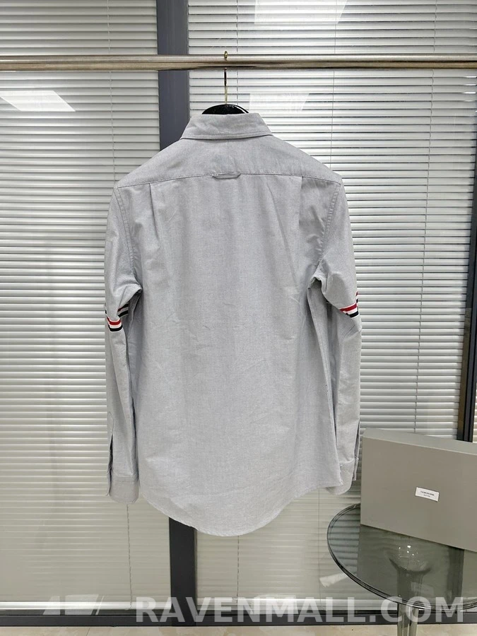 톰브라운 톰브라운 4선 완장 긴팔 셔츠 상세 이미지