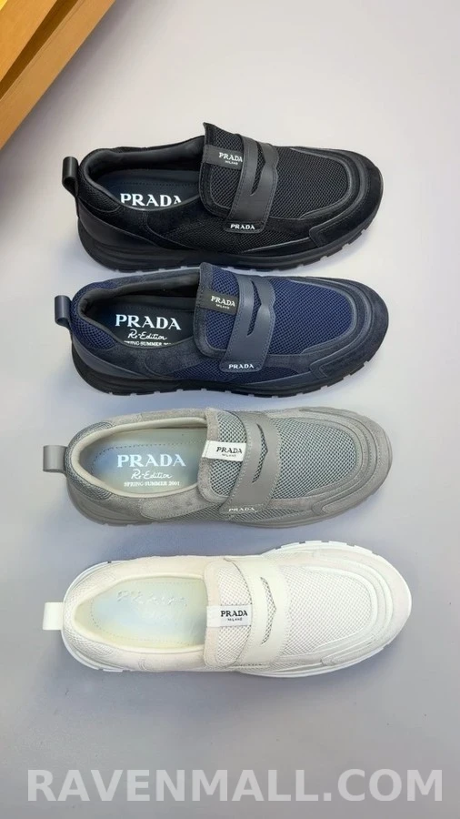 프라다 프라다 메쉬 스트랩 스니커즈 상세 이미지