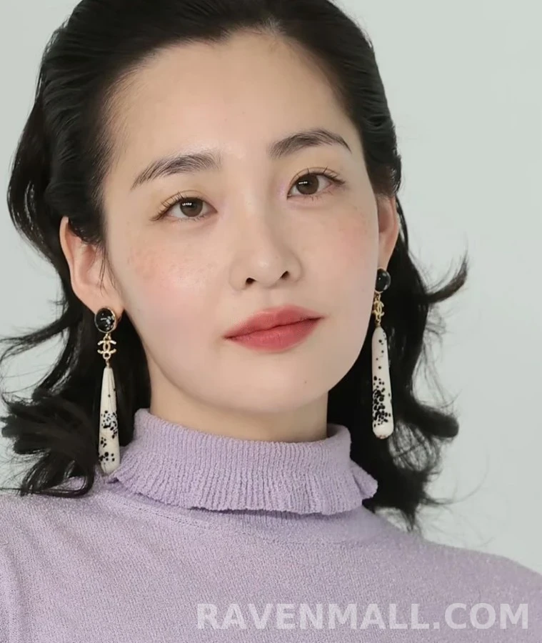 샤넬 샤넬 스페클 워터드롭 귀걸이 상세 이미지