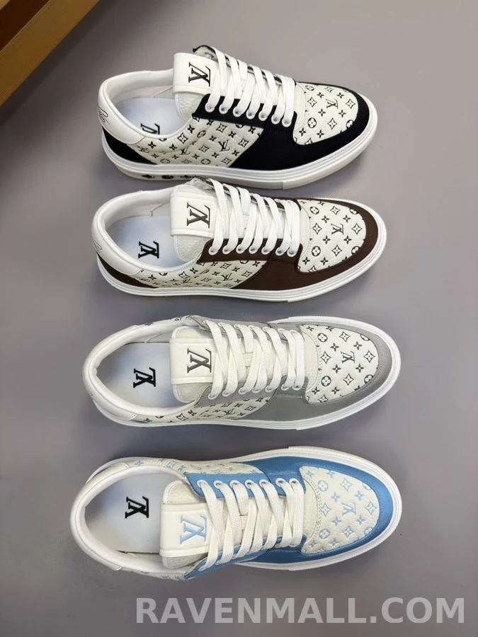 루이비통 루이비통 모노그램 캔버스 스니커즈 상세 이미지