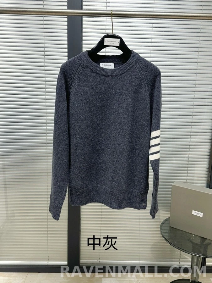 톰브라운 톰브라운 삼선 맨투맨 상세 이미지