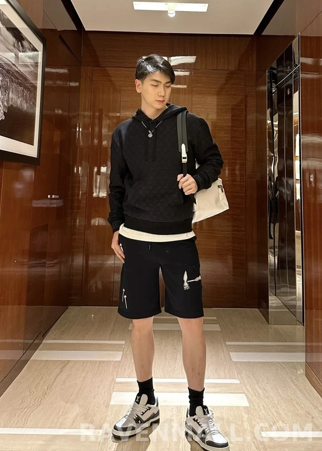 루이비통 루이비통 모노그램 울 후드 상세 이미지
