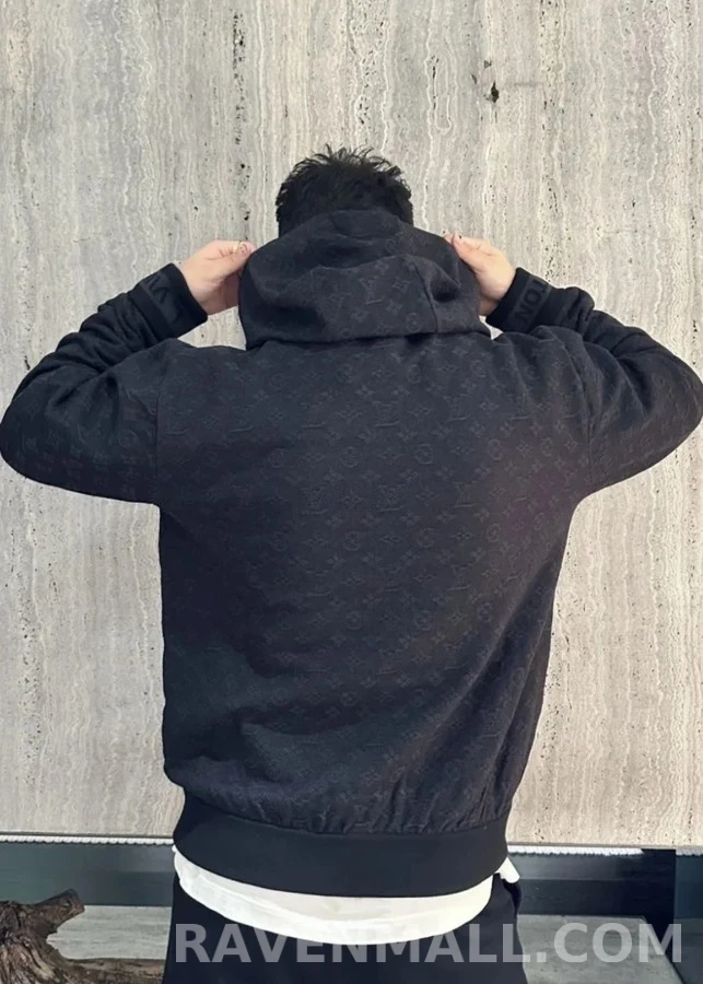루이비통 루이비통 모노그램 울 후드 상세 이미지