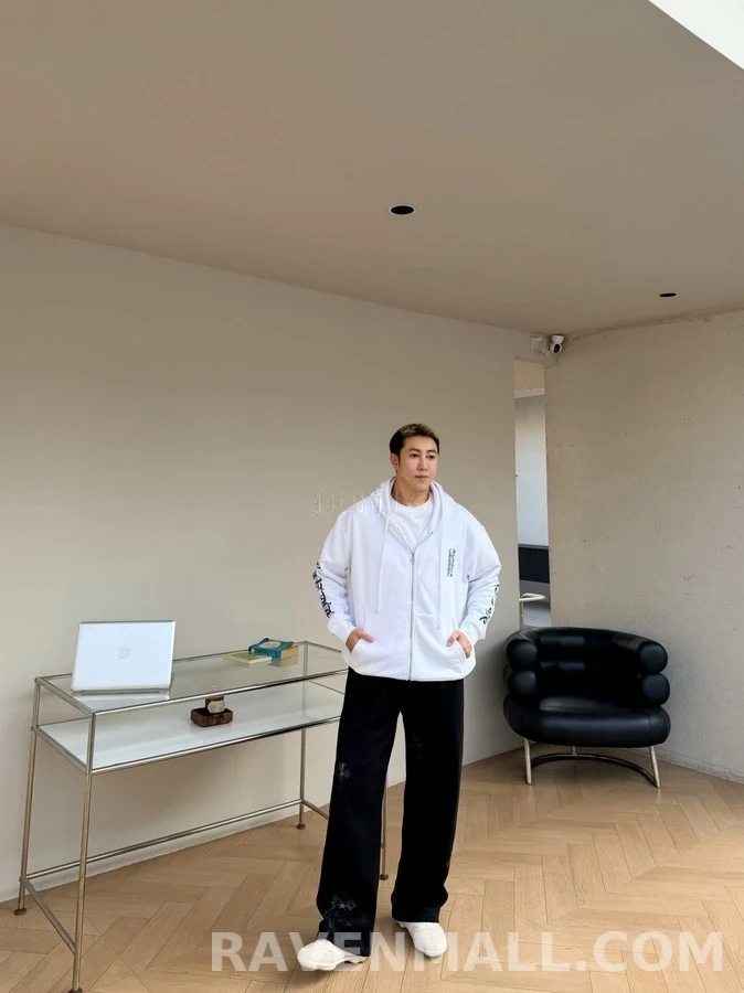 크롬하츠 크롬하츠 고딕 레터링 지퍼 후드 상세 이미지