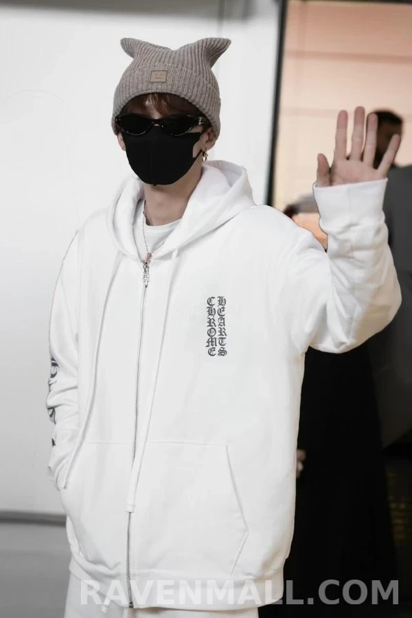 크롬하츠 크롬하츠 고딕 레터링 지퍼 후드 상세 이미지