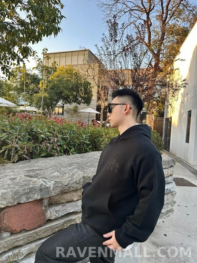 크롬하츠 크롬하츠 크로스 CH 로고 후드티 상세 이미지