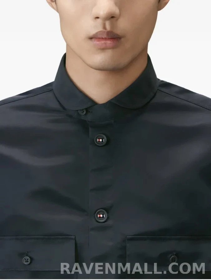 톰브라운 톰브라운 피터팬 칼라 워크웨어 셔츠 상세 이미지