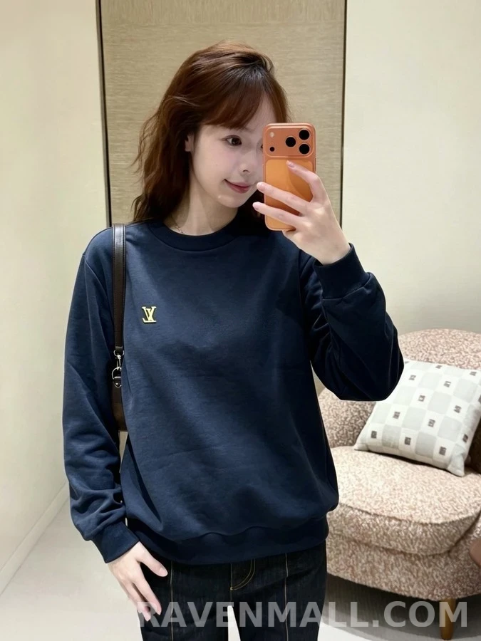 루이비통 루이비통 로고 맨투맨 상세 이미지