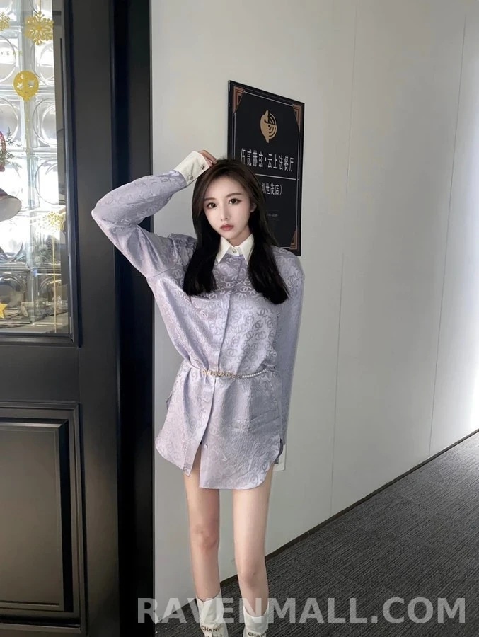 샤넬 샤넬 레터링 캡토 레이스업 부츠 상세 이미지