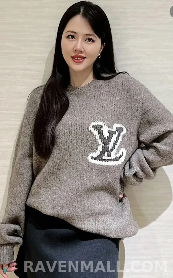 루이비통 루이비통 로고 테디 스웨터 상세 이미지