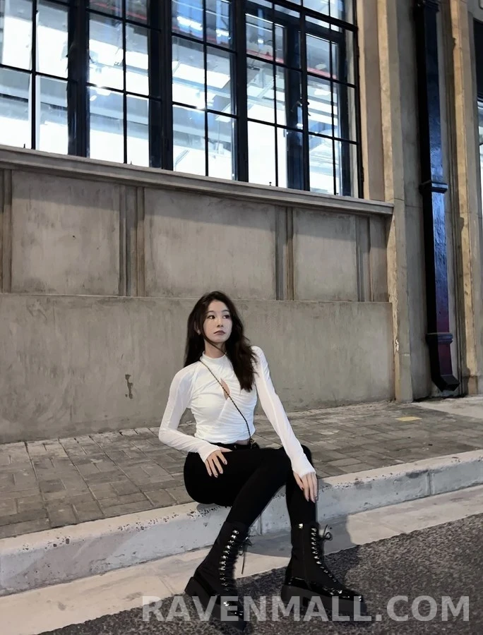 샤넬 샤넬 패널 콤뱃 부츠 상세 이미지