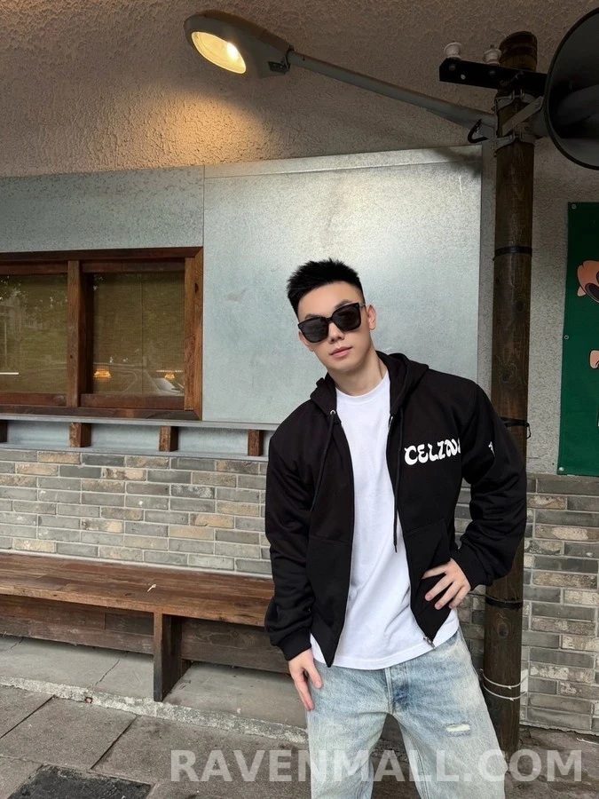 셀린느 셀린느 파리 로고 집업 후드 상세 이미지