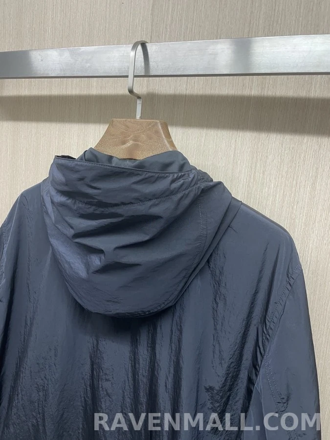 스톤아일랜드 스톤 아일랜드 메탈릭 나일론 후드 집업 상세 이미지
