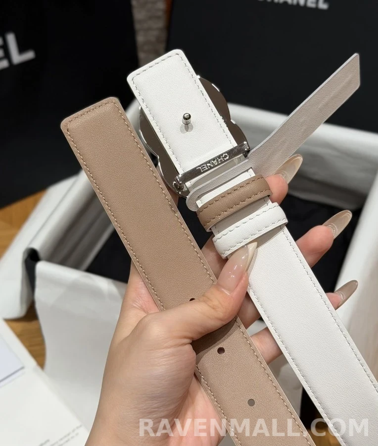샤넬 샤넬 더블 C 버클 리버시블 벨트 상세 이미지