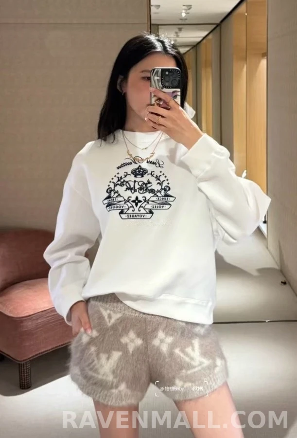 루이비통 루이비통 크라운 엠블럼 맨투맨 상세 이미지
