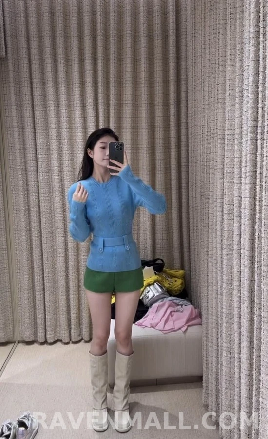 샤넬 샤넬 스웨이드 모카신 롱 부츠 상세 이미지
