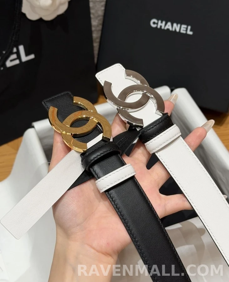 샤넬 샤넬 클래식 더블C 버클 리버서블 벨트 상세 이미지