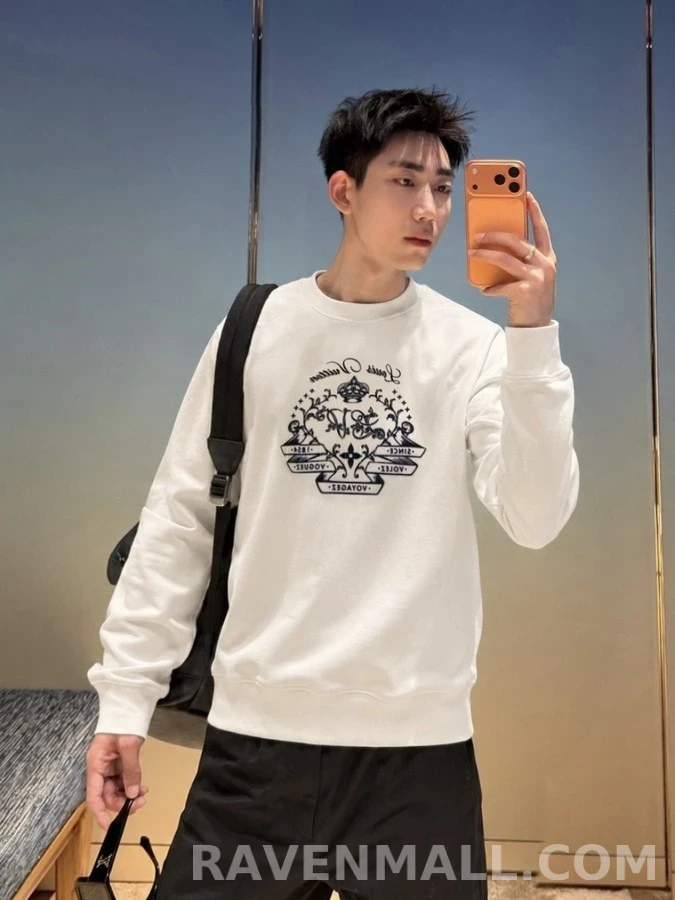 루이비통 루이비통 크라운 그래픽 맨투맨 상세 이미지