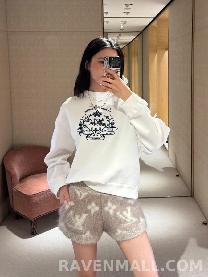 루이비통 루이비통 크라운 그래픽 맨투맨 상세 이미지