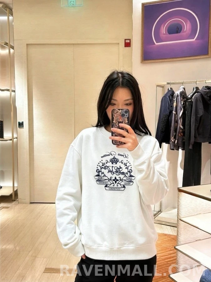 루이비통 루이비통 크라운 그래픽 맨투맨 상세 이미지