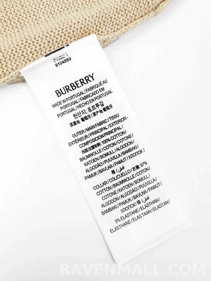 버버리 버버리 마술 기사 로고 니트 상세 이미지