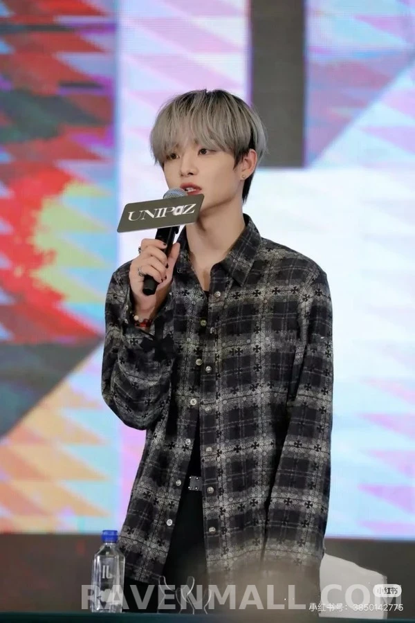 크롬하츠 크롬하츠 체크 크로스 긴팔 티셔츠 상세 이미지