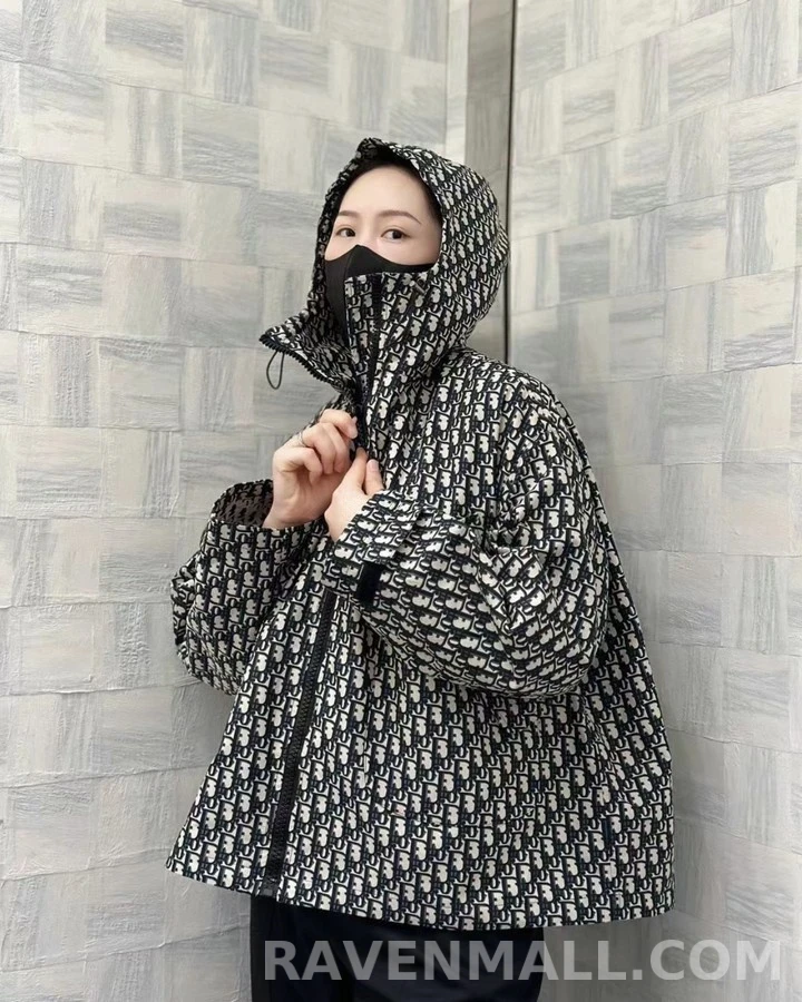 디올 디올 오블리크 후드 집업 자켓 상세 이미지