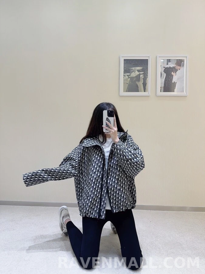 디올 디올 오블리크 후드 집업 자켓 상세 이미지