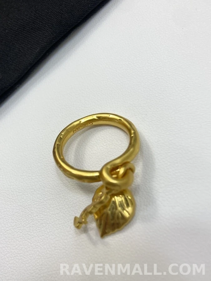 생로랑 세인트로랑 리프 참 링 상세 이미지