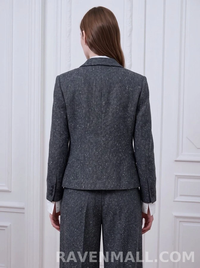 디올 디올 플리츠 울 와이드 팬츠 상세 이미지