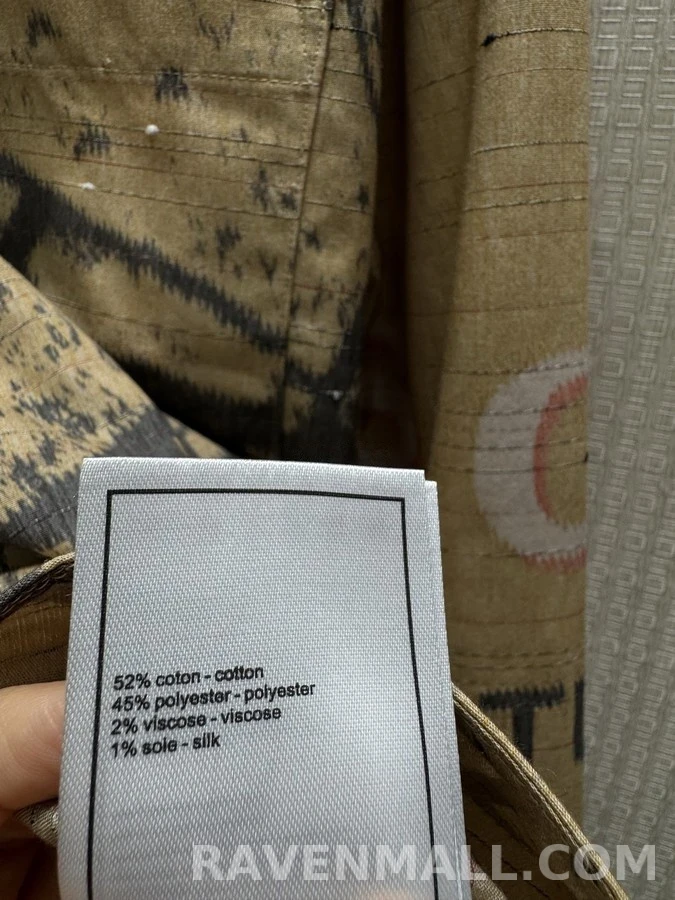 샤넬 샤넬 빈티지 프린트 셔츠 상세 이미지