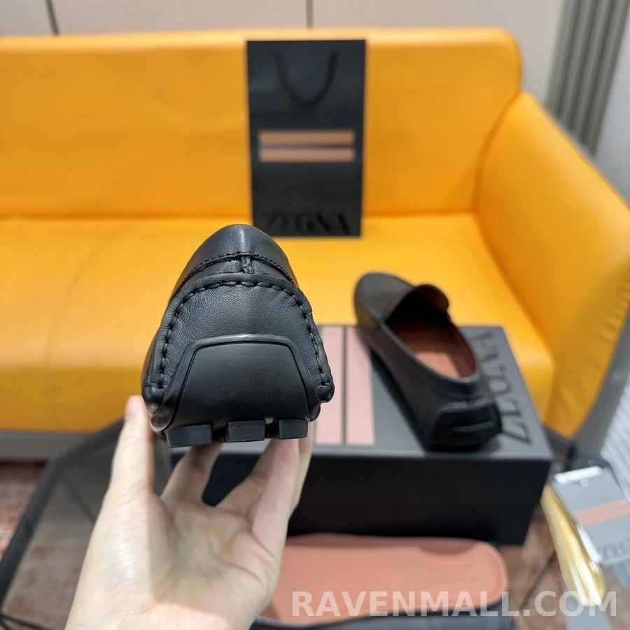 제냐 제냐 레더 페니 로퍼 상세 이미지