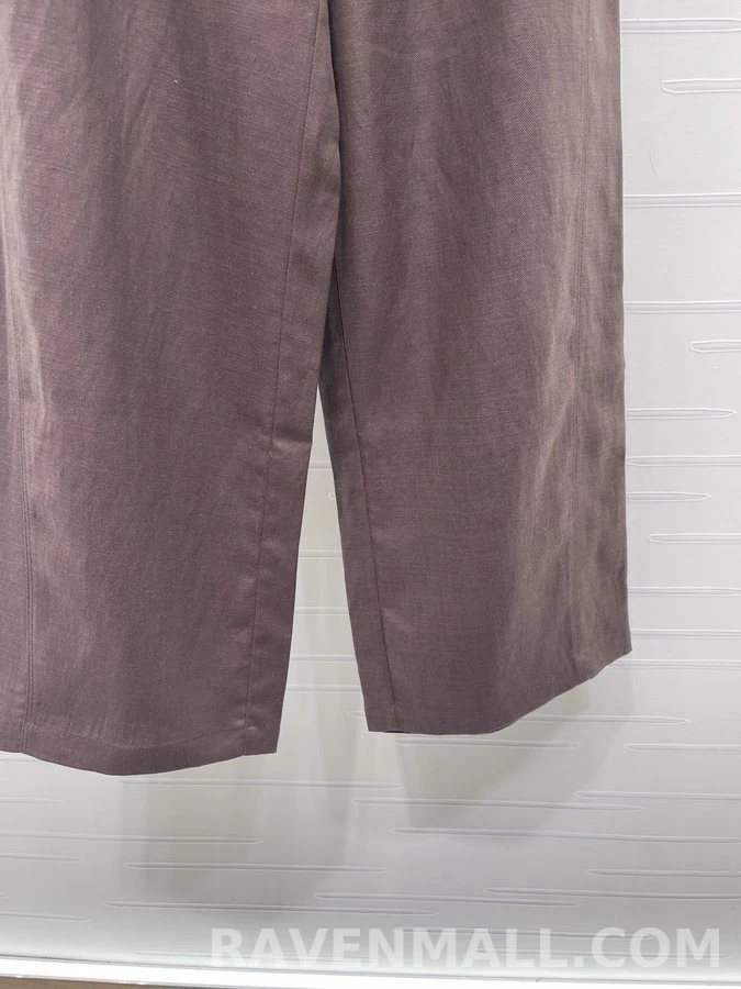 디올 디올 버튼 로고 와이드 팬츠 상세 이미지