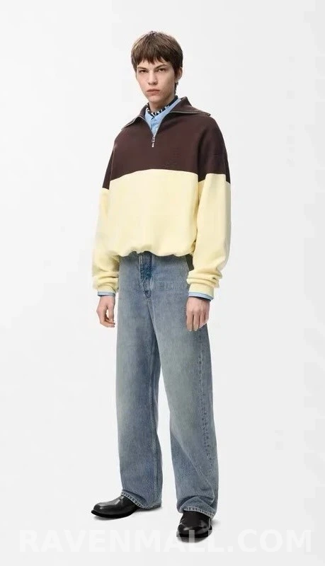 로에베 로에베 레더 포켓 데님 팬츠 상세 이미지