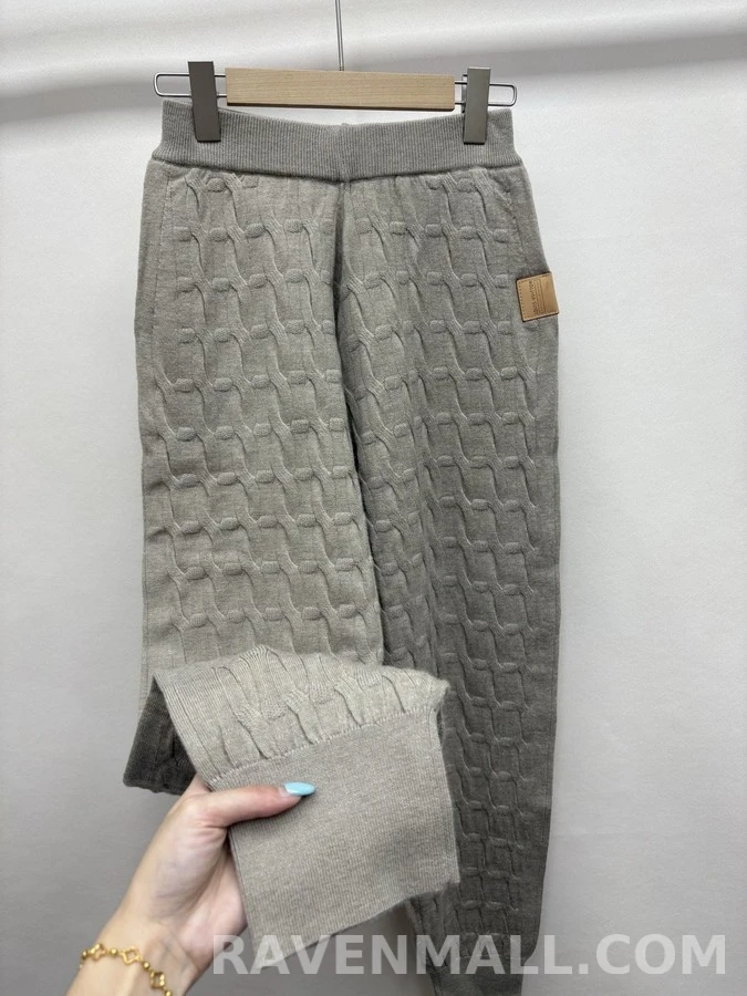 루이비통 루이비통 패턴 니트 팬츠 상세 이미지