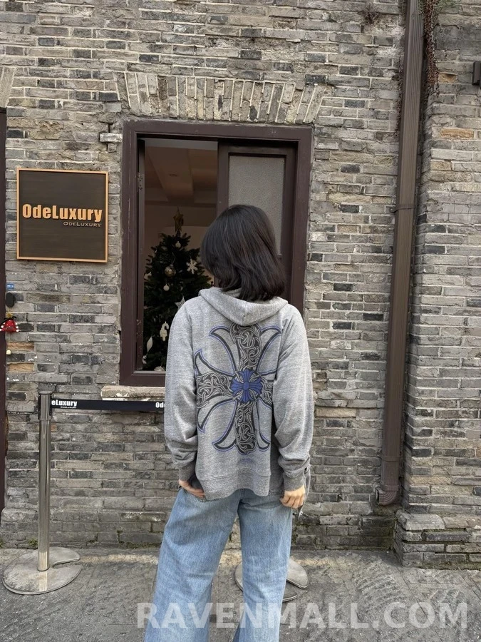 크롬하츠 크롬하츠 켈틱 크로스 집업 후드 상세 이미지