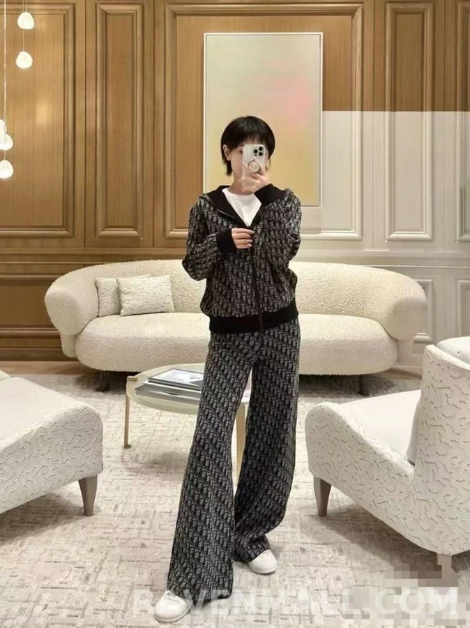 디올 디올 리버서블 캐시미어 와이드 팬츠 상세 이미지