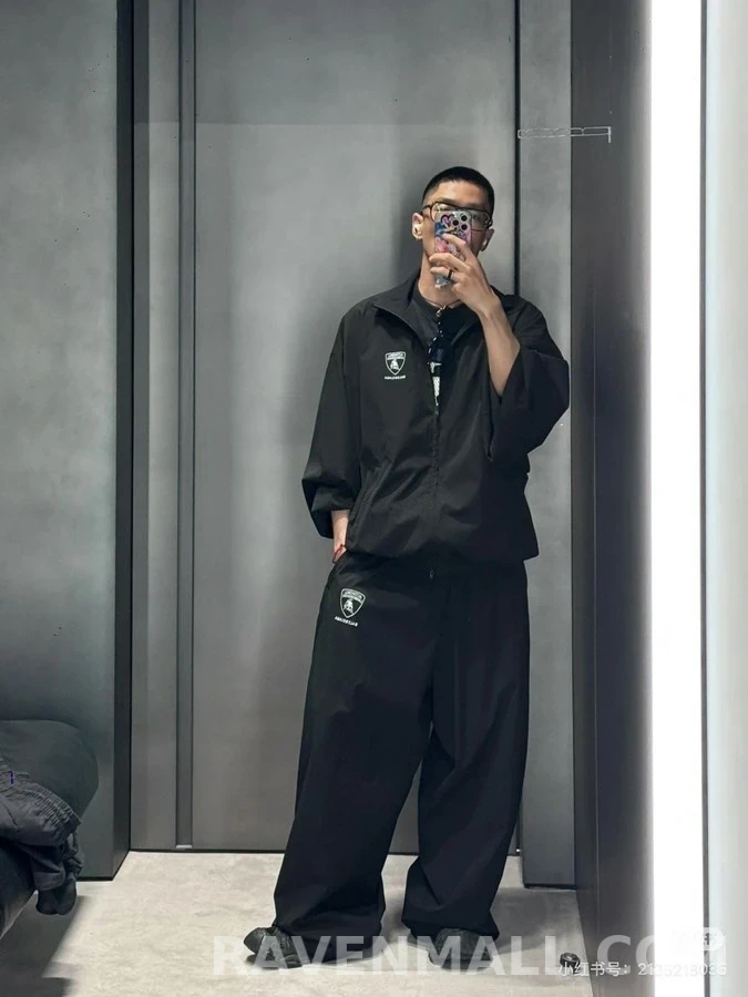발렌시아가 발렌시아가 람보르기니 협업 자수 팬츠 상세 이미지