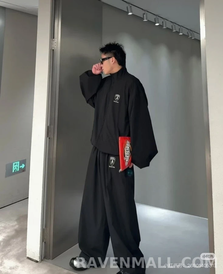 발렌시아가 발렌시아가 람보르기니 협업 자수 팬츠 상세 이미지