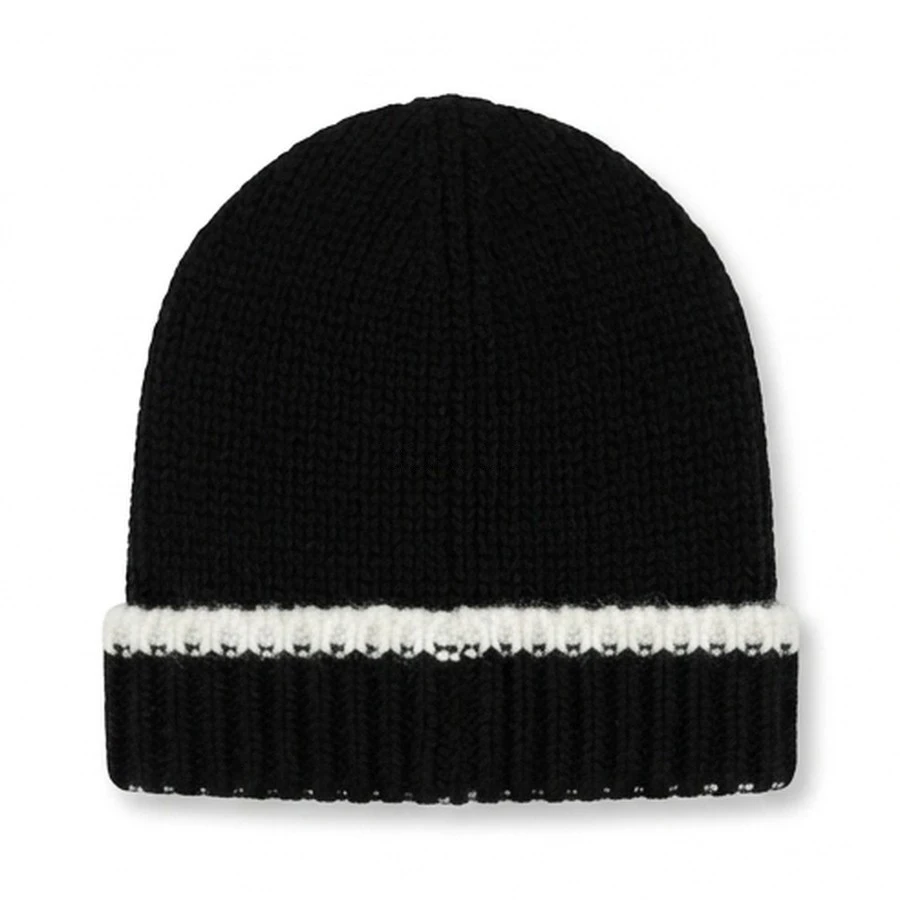 샤넬 샤넬 더블 C 배색 니트 비니 상세 이미지