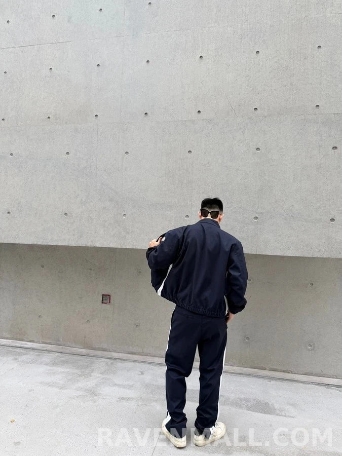 몽클레어 몽클레어 로고 스트라이프 드로스트링 팬츠 상세 이미지
