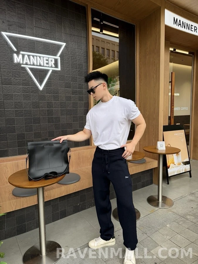 디올 디올 Oblique 자카드 트레이닝 팬츠 상세 이미지