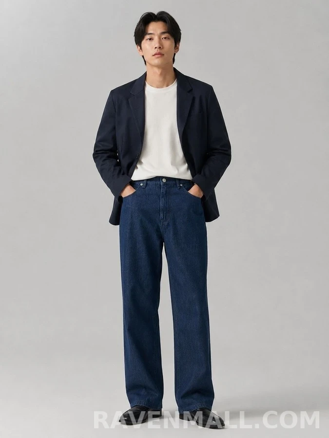 펜디 펜디 와이드 데님 팬츠 상세 이미지