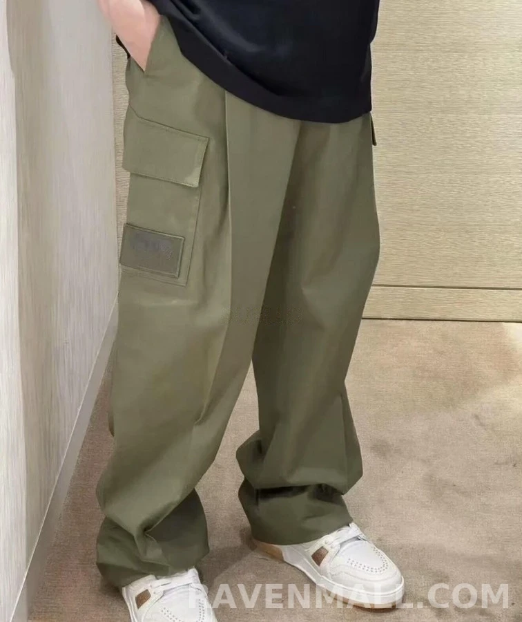 루이비통 루이비통 가죽 포켓 카고 팬츠 상세 이미지