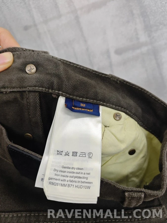루이비통 루이비통 모노그램 커프스 스케이트보드 팬츠 상세 이미지