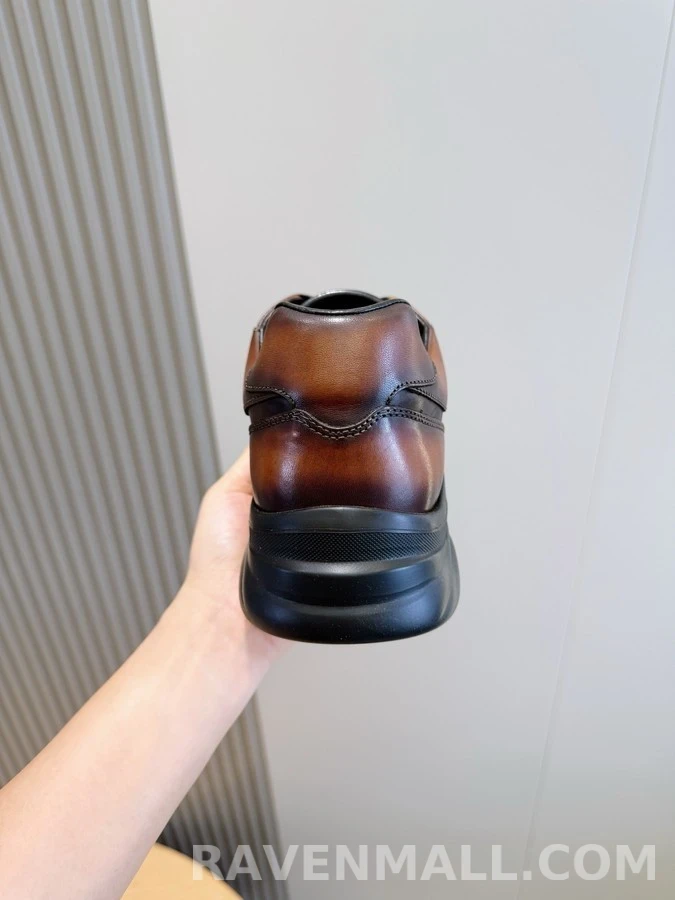 벨루티 벨루티 스크리토 가죽 스니커즈 상세 이미지